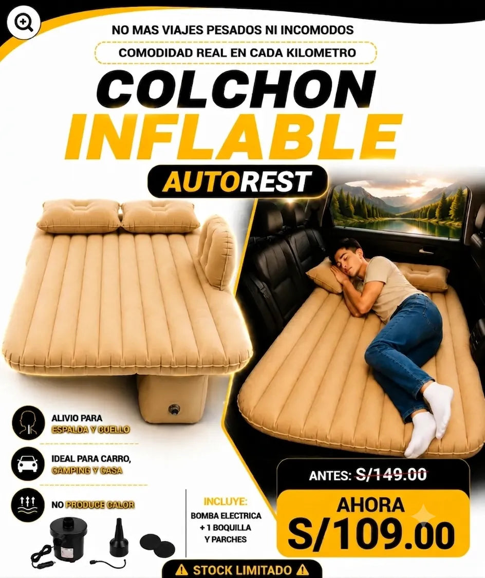 COLCHON AUTO REST